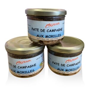 Terrine de champignons aux morilles